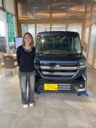 スペーシアカスタムをご納車させていただきました✨